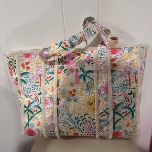 Colorful Patterned Tote Bag